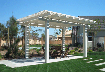 Awnings Lattice Patio Cover, How To Build A Lattice Patio Cover